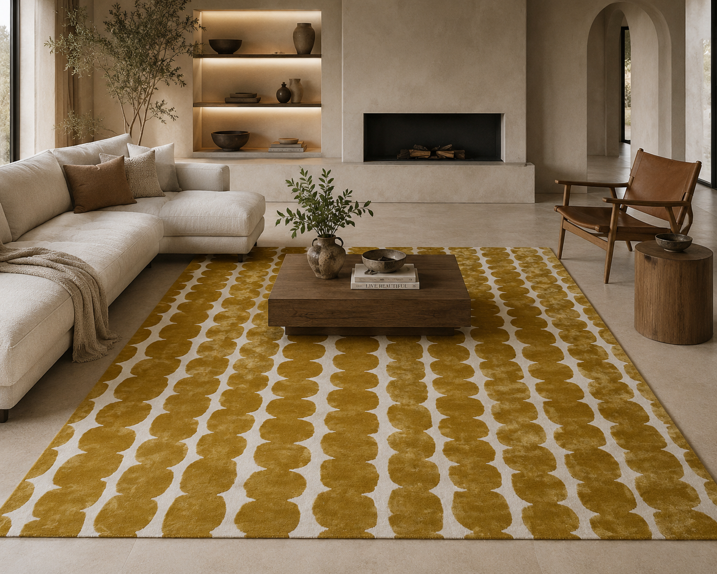 Rug in a commercial interior
